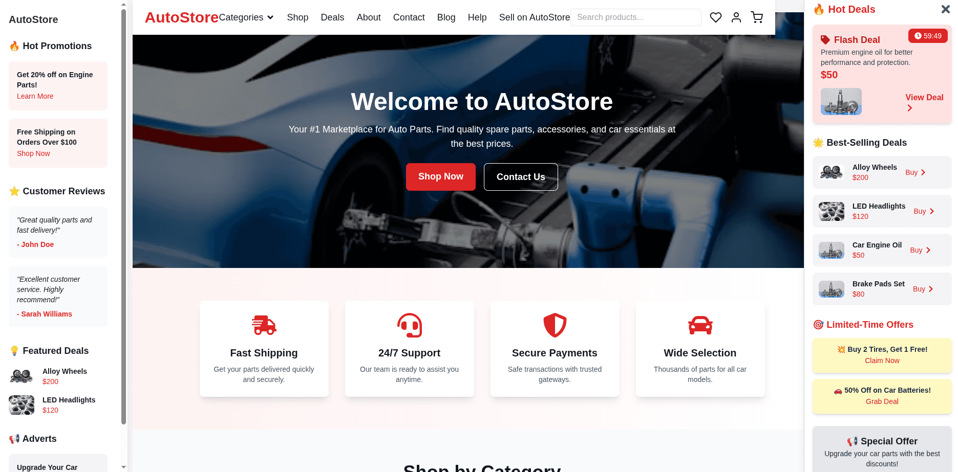 E-Commerce Store