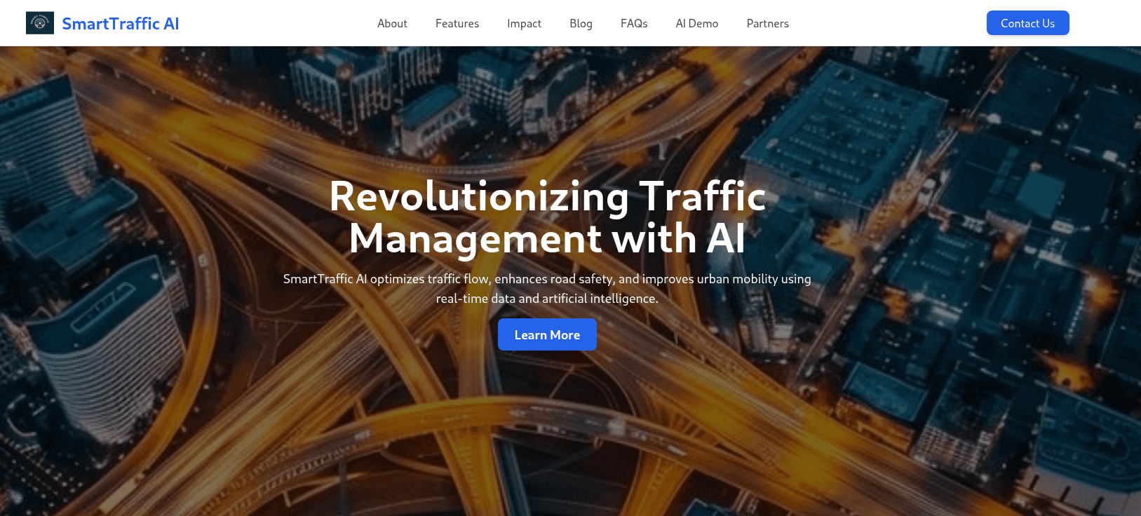 SmartTraffic AI